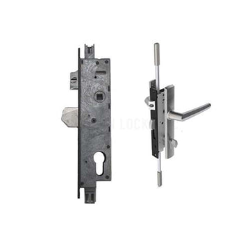 INTERLOCK LEVER COMPRESSION 4-POINT LOCK, 30/85, 1" DEADBOLT THROW, 1" ROD THROW